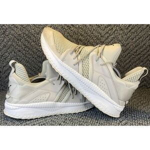 Puma TSUGI Blaze Meta Mens Size 13 Lace Up Slip On Running White Trainers EUC